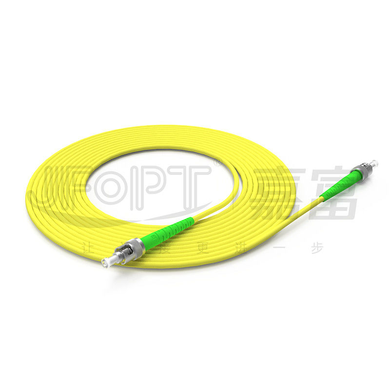 Cordón de remiendo de la fibra óptica del solo modo LSZH del ST del ST OS2 G652D G657A1 G657A2