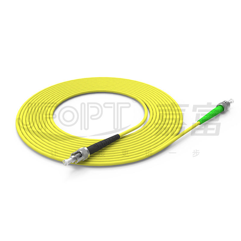 Cordón de remiendo de la fibra óptica del solo modo LSZH del ST del ST OS2 G652D G657A1 G657A2