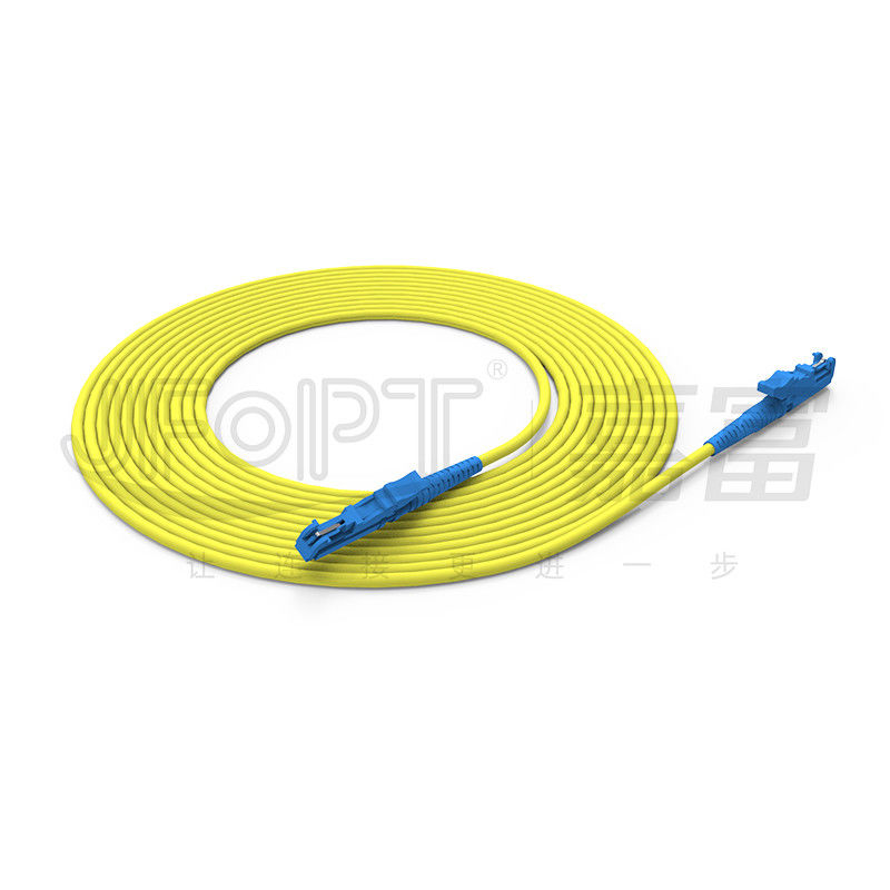 Modo de pequeñas pérdidas del cordón de remiendo de la fibra óptica E2000-E2000 solo con varios modos de funcionamiento