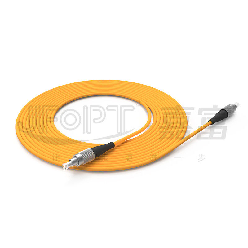 Chaqueta de PVC con varios modos de funcionamiento del cordón de remiendo de la fibra óptica de FC FC 50/125 LSZH OD 1.6m m 1.8m m 2.0m m 3.0m m 4.0m m
