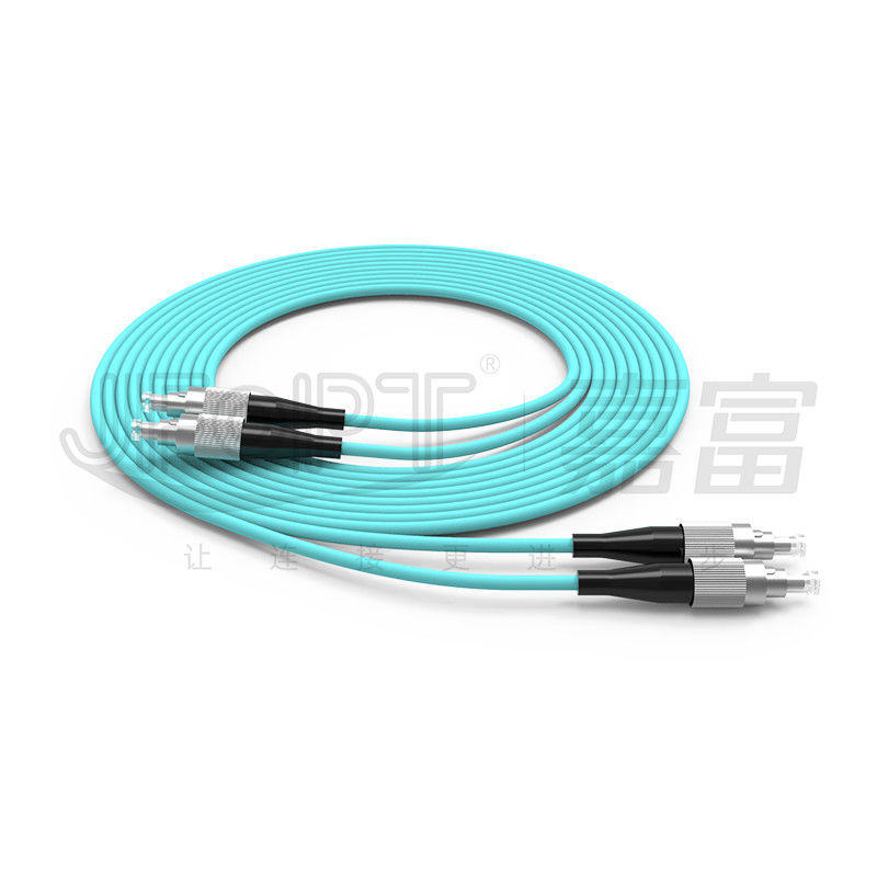 Chaqueta de PVC con varios modos de funcionamiento del cordón de remiendo de la fibra óptica de FC FC 50/125 LSZH OD 1.6m m 1.8m m 2.0m m 3.0m m 4.0m m