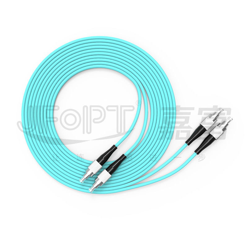 Chaqueta de PVC con varios modos de funcionamiento del cordón de remiendo de la fibra óptica de FC FC 50/125 LSZH OD 1.6m m 1.8m m 2.0m m 3.0m m 4.0m m