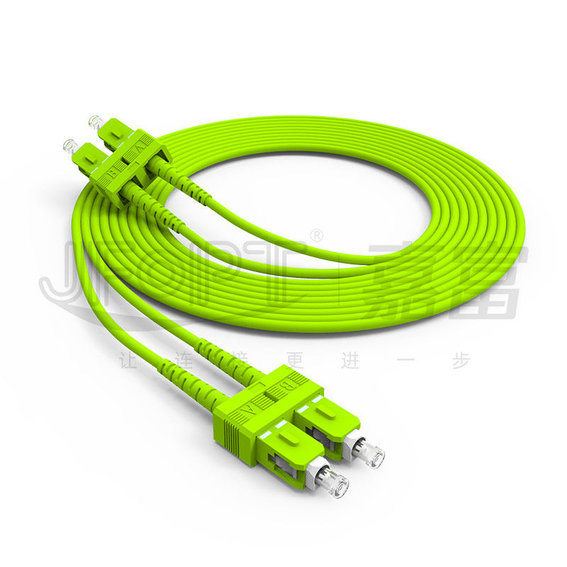 SC/UPC - fibra con varios modos de funcionamiento a dos caras del cordón de remiendo de SC/UPC OM1 OM2 OM3 OM4 OM5 YOFC Corning