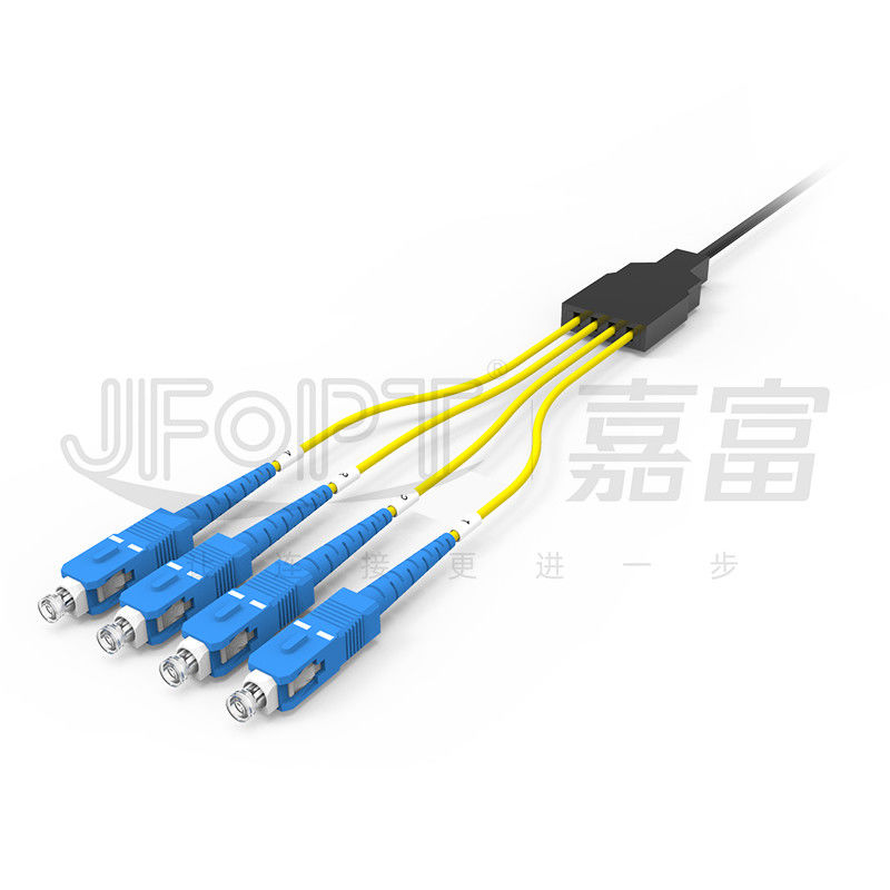 El cordón de remiendo de la fibra óptica del desbloqueo 2.0*3.0m m 2 corazones 4 quita el corazón al cable de descenso de LSZH FTTH