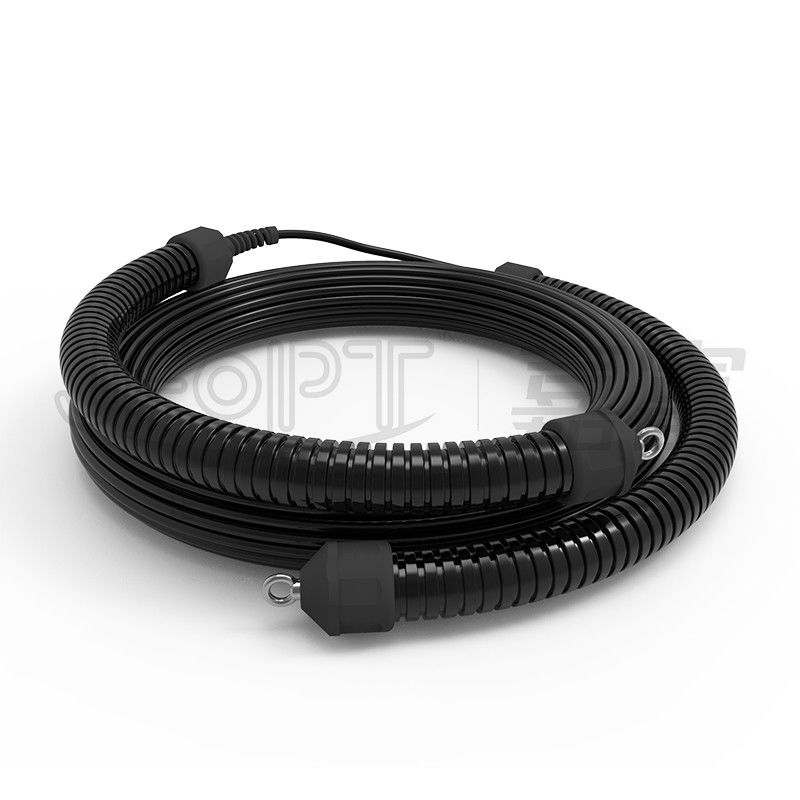 El desmontaje rápido impermeable pre terminó el cable de fribra óptica con el PA acanaló la rama desigual del tubo