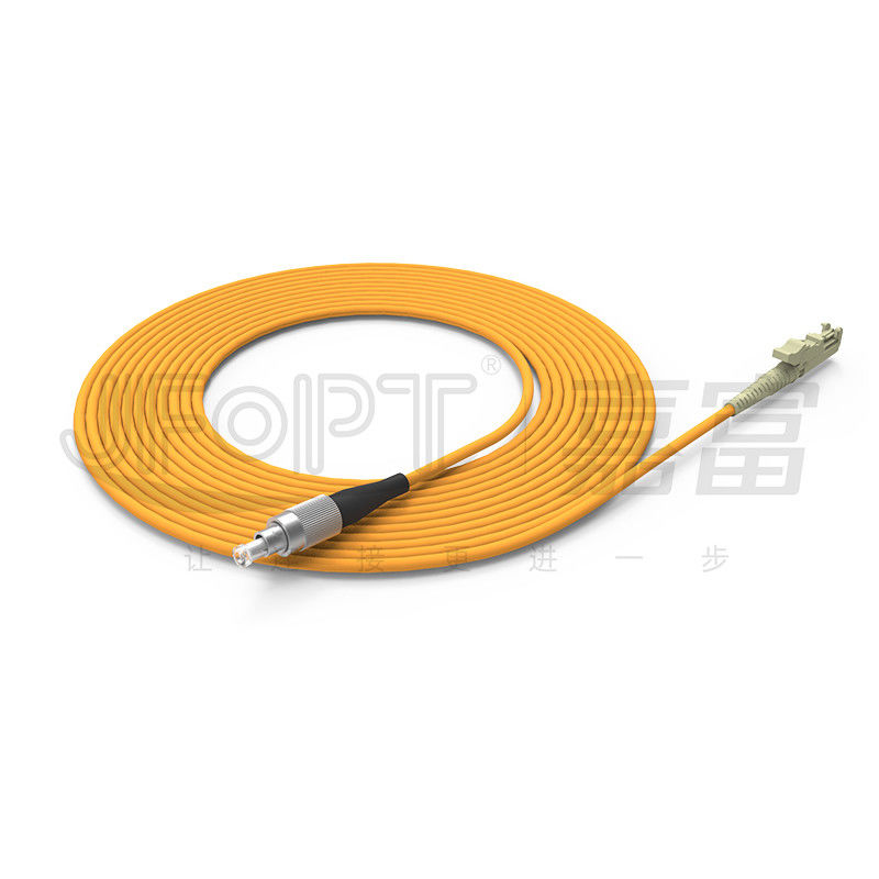 Cordón de remiendo híbrido de pequeñas pérdidas de la fibra óptica E2000 - cordón de remiendo del ST UPC APC del SC FC del LC