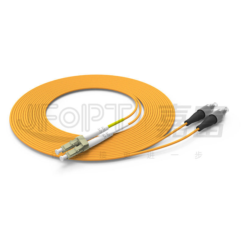 cuadro a dos caras 8 transmisión direccional de cable de fribra óptica interior de 2.0m m del BI del cable