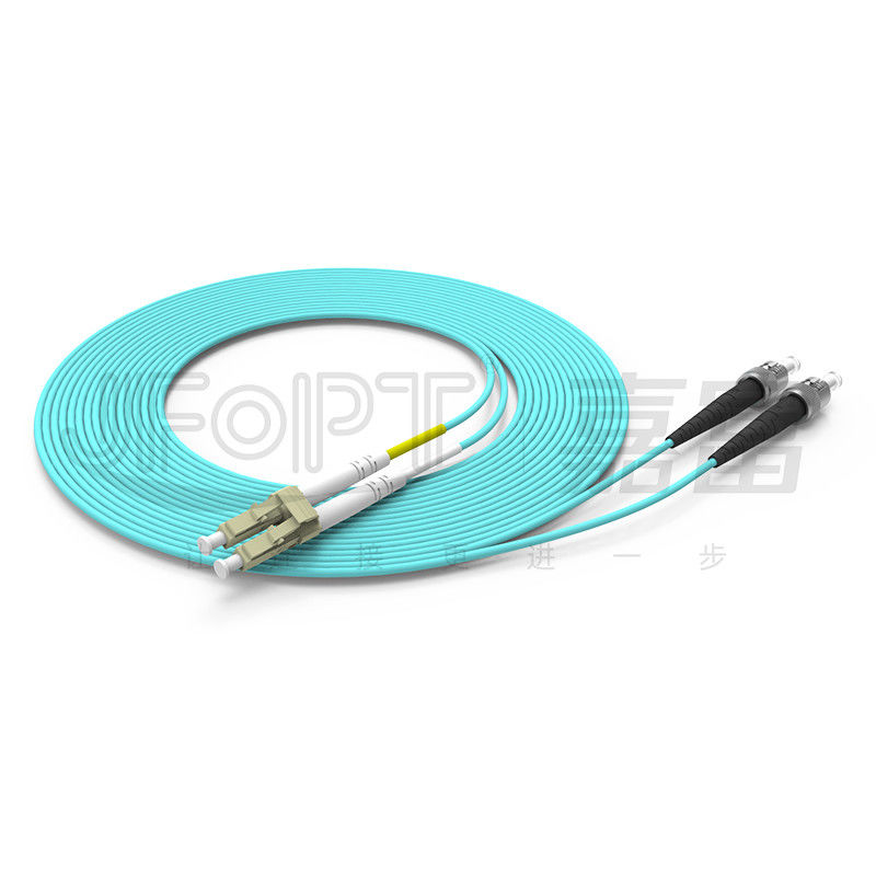 cuadro a dos caras 8 transmisión direccional de cable de fribra óptica interior de 2.0m m del BI del cable