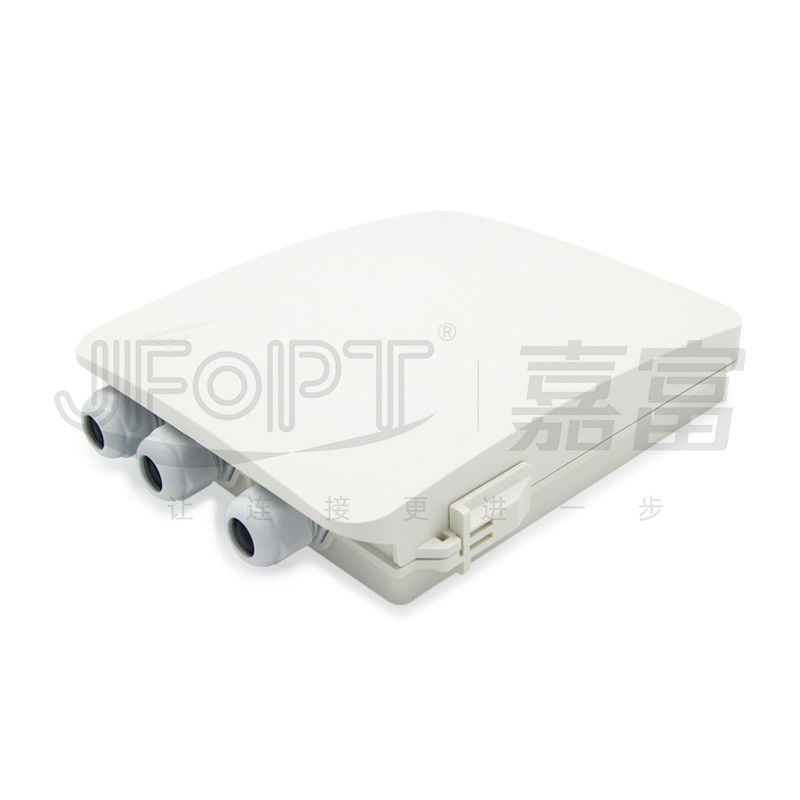 La caja 1 del divisor de la fibra óptica de 8 bases entró 2 hizo salir la caja terminal de la fibra óptica impermeable del fTTH