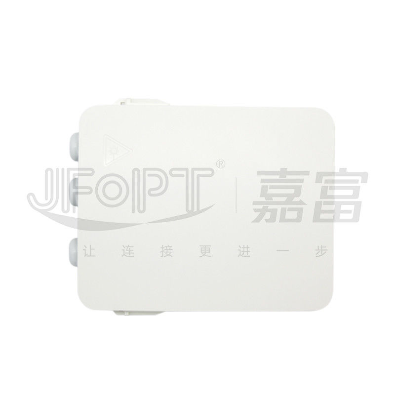 La caja 1 del divisor de la fibra óptica de 8 bases entró 2 hizo salir la caja terminal de la fibra óptica impermeable del fTTH
