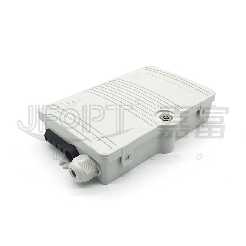 Caja de distribución de la fibra de la base del soporte 4 de la pared 1 en 4 hacia fuera adaptadores impermeables del SC SX de la glándula de cable 4