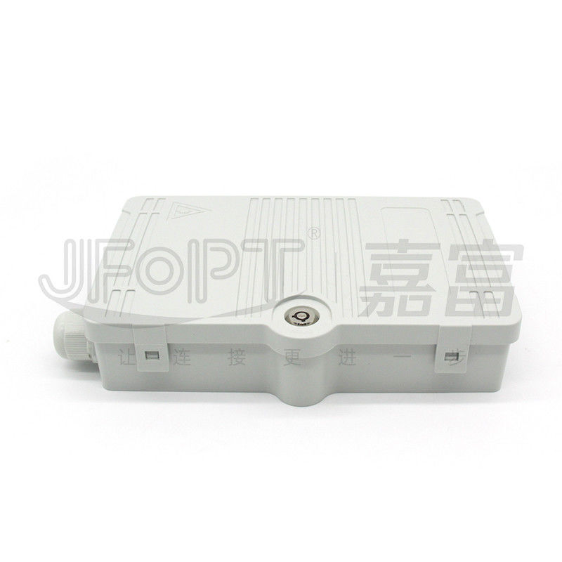 Caja de distribución de la fibra de la base del soporte 4 de la pared 1 en 4 hacia fuera adaptadores impermeables del SC SX de la glándula de cable 4