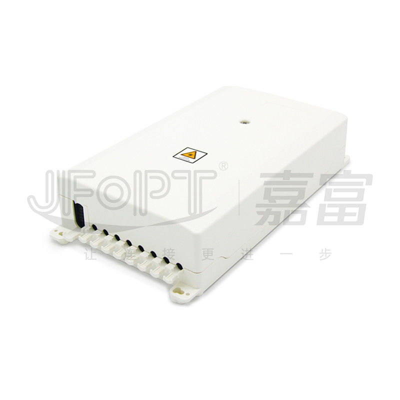 La caja de distribución de la fibra de la UL ROHS del CE 1 entró la bandeja del empalme de la fusión del doble capa de la caja que empalmaba de la fibra de la salida 8