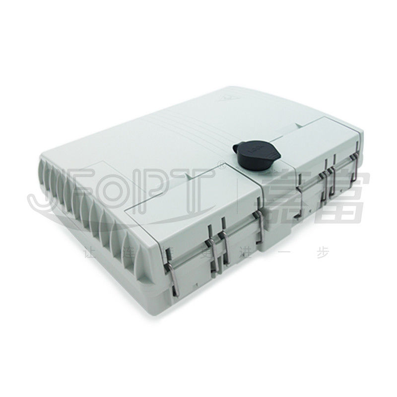 16 caja de cable 2 de la fibra de la base FTTH en 16 fuera de la cubierta a prueba de polvo de la glándula de Midspan opcional