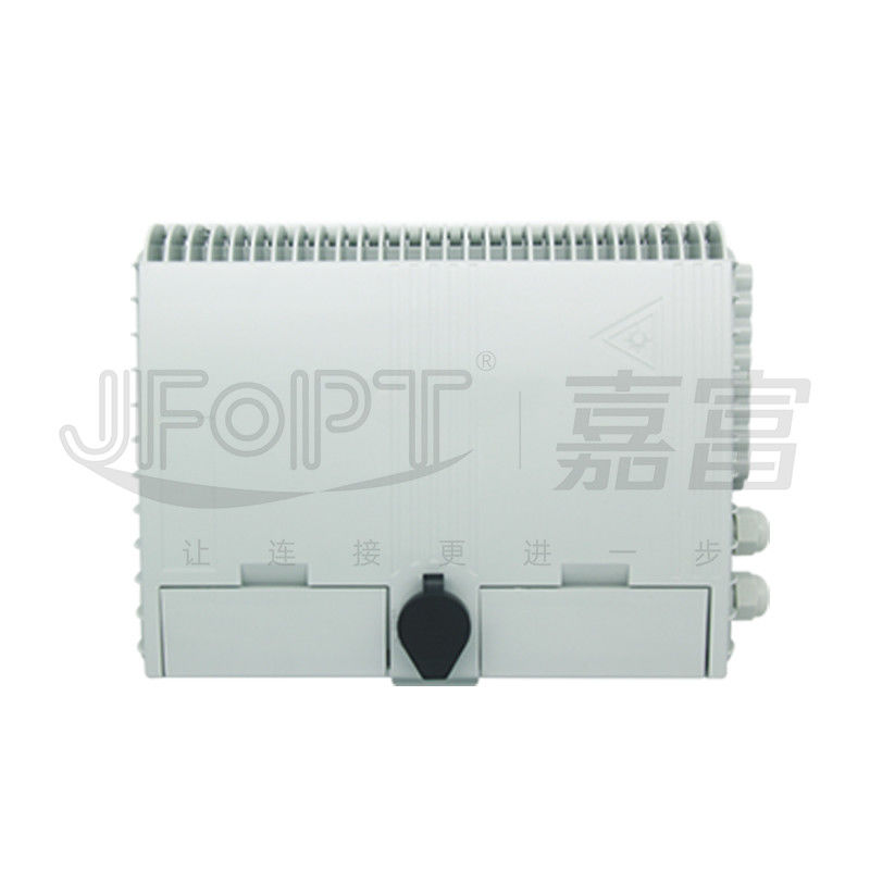 16 caja de cable 2 de la fibra de la base FTTH en 16 fuera de la cubierta a prueba de polvo de la glándula de Midspan opcional