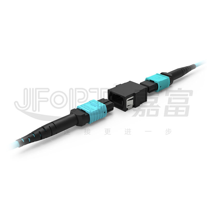 Adaptador de pequeñas pérdidas del cable de fribra óptica de la base de la base 16 del adaptador 12 de MPO