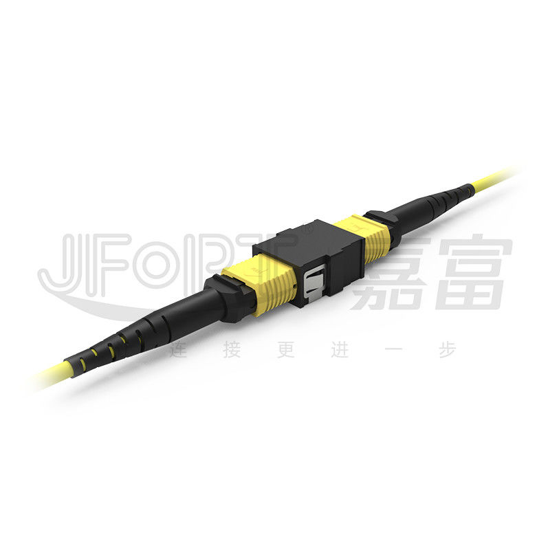 Adaptador de pequeñas pérdidas del cable de fribra óptica de la base de la base 16 del adaptador 12 de MPO