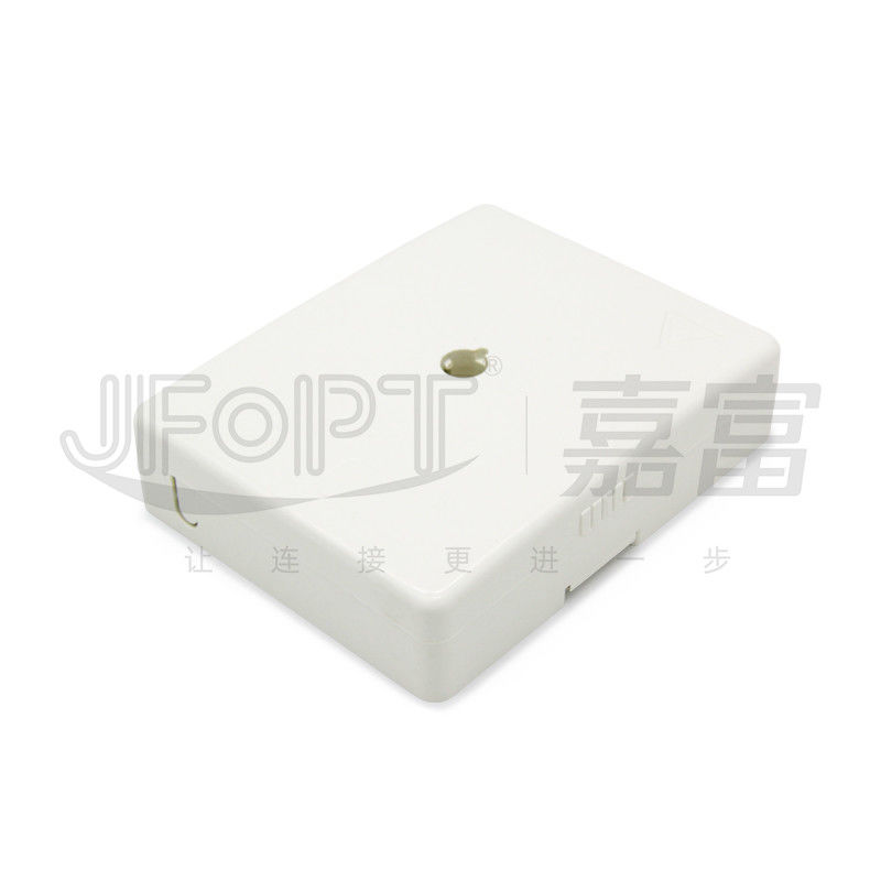 Fijación de tornillo plástica de la caja terminal de 2 de la base ABS de la PC caja que empalma de 4 fibras