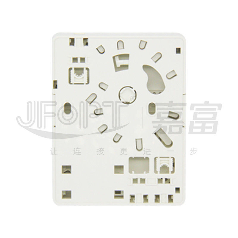 Fijación de tornillo plástica de la caja terminal de 2 de la base ABS de la PC caja que empalma de 4 fibras