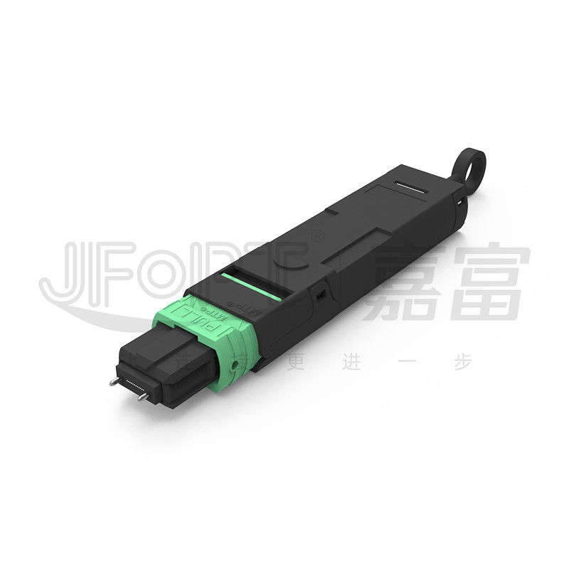 Adaptador del Loopback de la fibra óptica del canal de la base 6 del cable 12 del remiendo del solo modo MTP