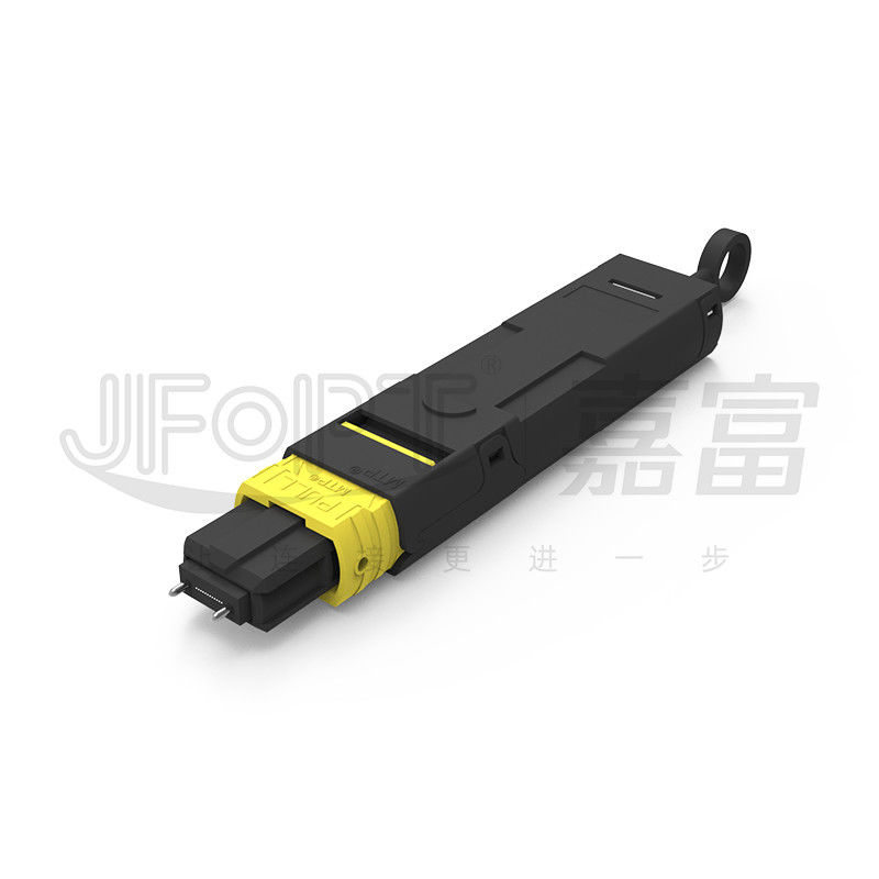 Adaptador del Loopback de la fibra óptica del canal de la base 6 del cable 12 del remiendo del solo modo MTP