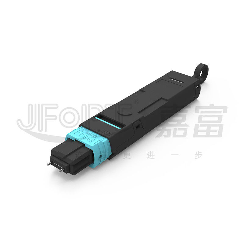 Adaptador del Loopback de la fibra óptica del canal de la base 6 del cable 12 del remiendo del solo modo MTP