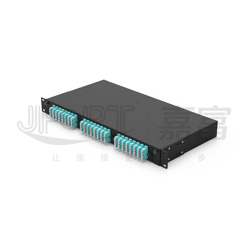 Resbalando la caja de distribución del panel de remiendo de fibra del cajón cargada por completo con OM1 con varios modos de funcionamiento OM2 OM3 OM4 OM5