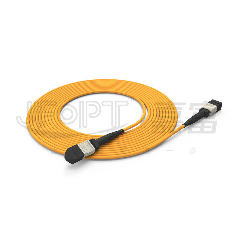 virola ignífuga 2x12 del cable OFNR OFNP de la espina dorsal de la base del cable 24 del tronco de 3.0m m MPO