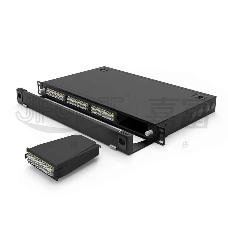 El panel de remiendo de la caja 1U del módulo corazones del LC DX 24 de 19 pulgadas * 4