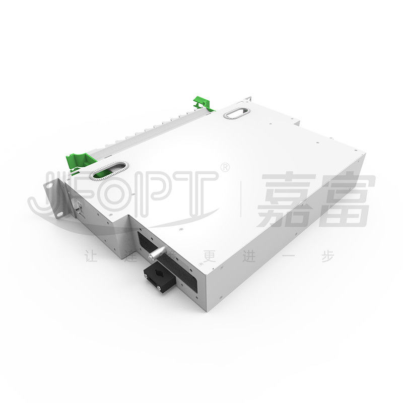 1.6U 24 marco de distribución óptico de la base SC/FC ODF óptico con las coletas de G652D