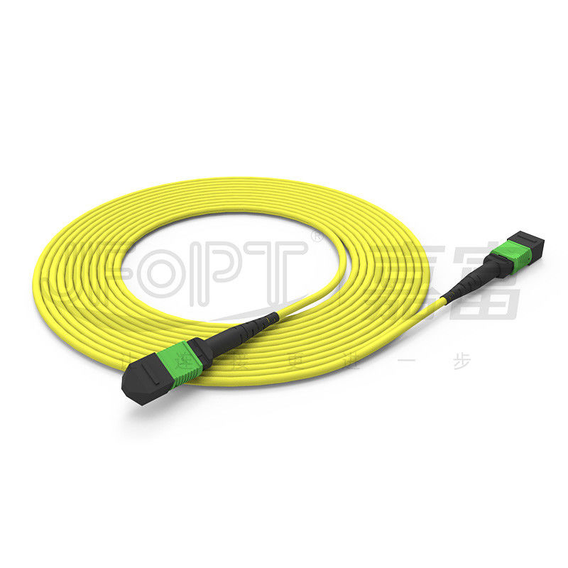 Salto de tronco blindado de 12 núcleos de modo único G657A1/G657A2 Pérdida estándar/baja pérdida