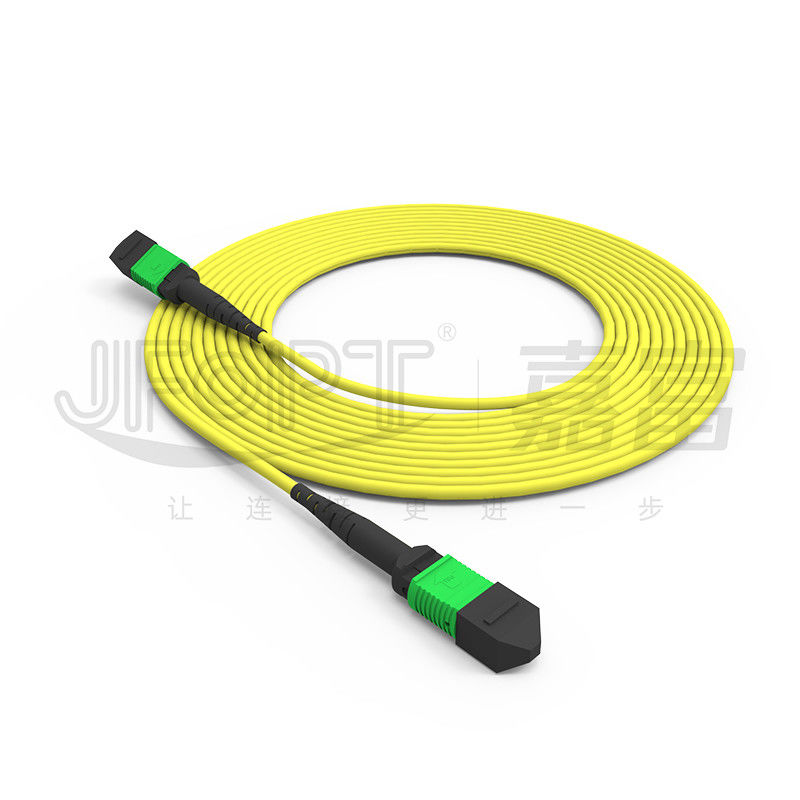 Cable de tronco MPO de un solo modo de 24 núcleos G657A1/G657A2 Salto de la columna vertebral