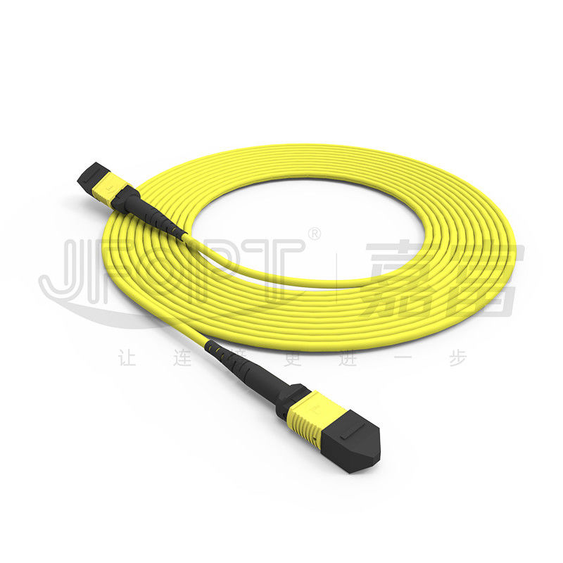 Cable de tronco MPO de un solo modo de 24 núcleos G657A1/G657A2 Salto de la columna vertebral