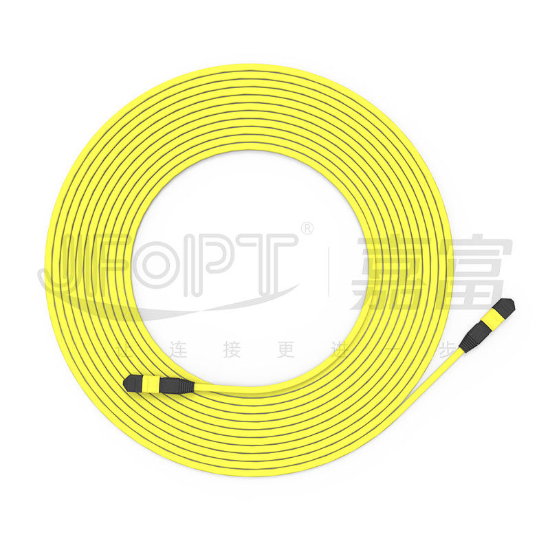 MTP-MTP 12 núcleos de modo único 9/125 G657A1/A2 tipo de cinta de cable de tronco