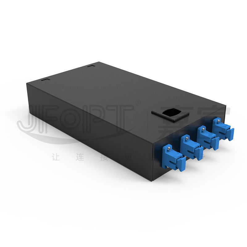 Caja de terminación de fibra óptica de tipo de llave de 4 núcleos SC/LC/FC/ST de baja pérdida de grado de telecomunicaciones