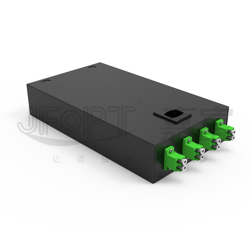 Caja de terminación de fibra óptica de tipo de llave de 4 núcleos SC/LC/FC/ST de baja pérdida de grado de telecomunicaciones