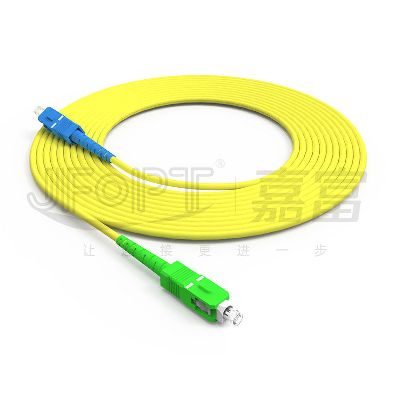 Conexión LAN por cable ONVIF 4G 3G Cables de fibra óptica SC UPC/APC Cara de extremo para la longitud de la red