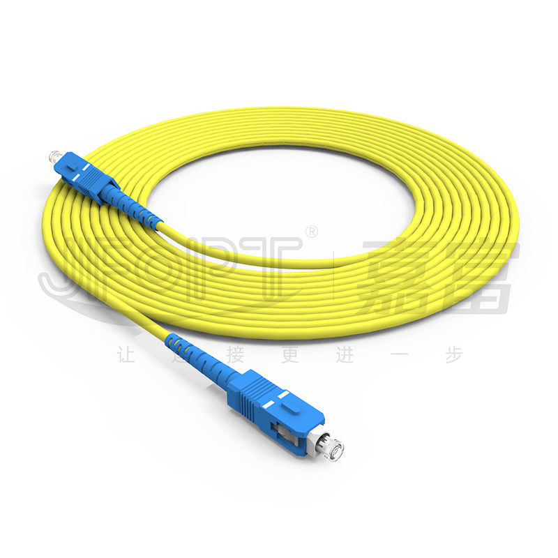 Conexión LAN por cable ONVIF 4G 3G Cables de fibra óptica SC UPC/APC Cara de extremo para la longitud de la red
