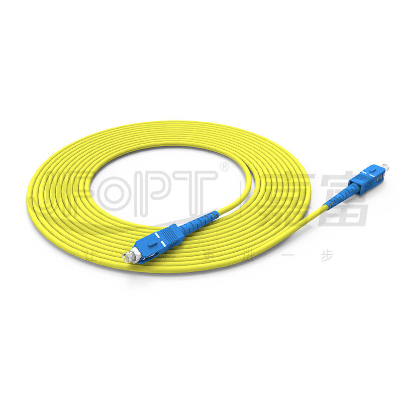 Conexión LAN por cable ONVIF 4G 3G Cables de fibra óptica SC UPC/APC Cara de extremo para la longitud de la red