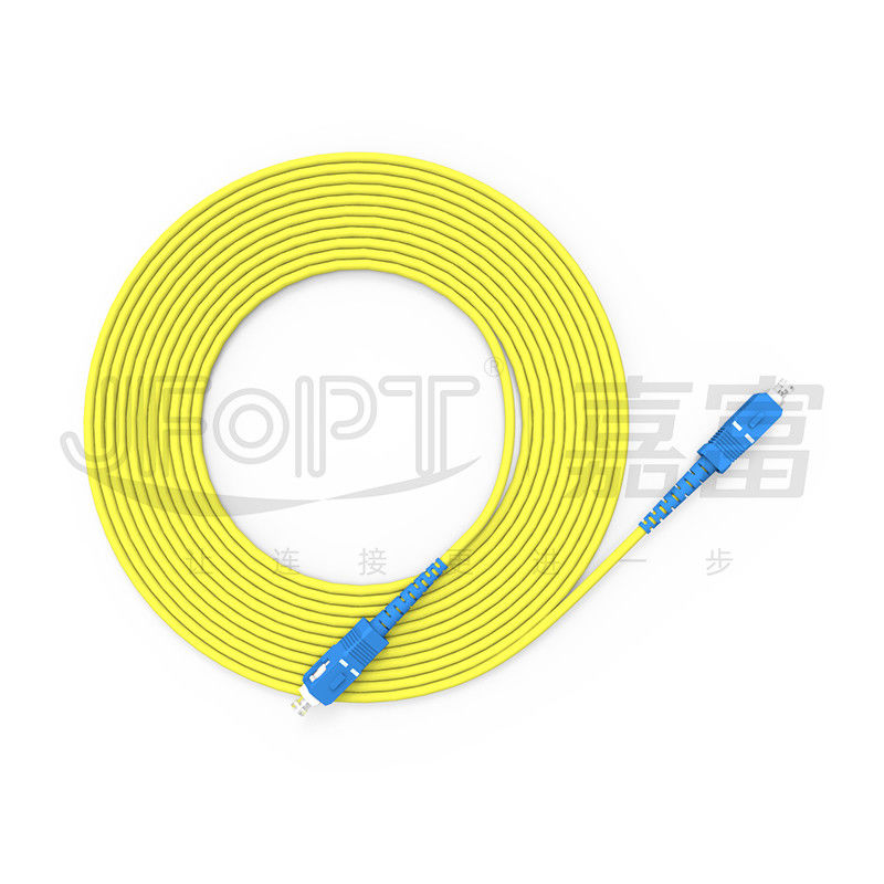 Conexión LAN por cable ONVIF 4G 3G Cables de fibra óptica SC UPC/APC Cara de extremo para la longitud de la red