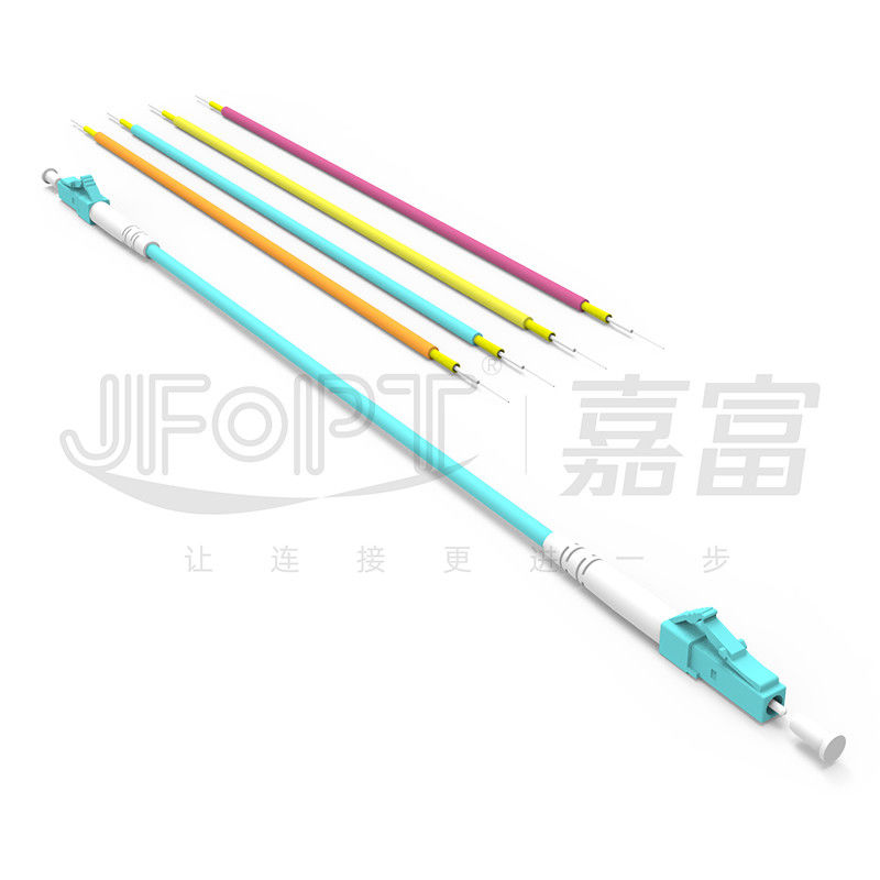 Módulo múltiple 2.0mm LC/APC SX Cordón de parche de fibra óptica para transmisión de datos de alta velocidad