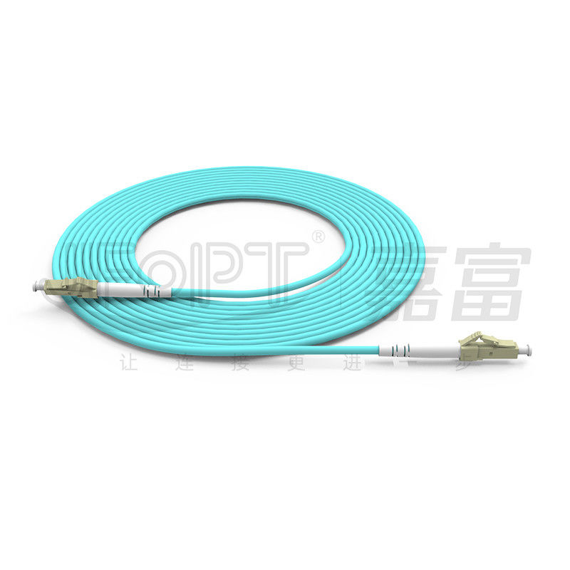 Módulo múltiple 2.0mm LC/APC SX Cordón de parche de fibra óptica para transmisión de datos de alta velocidad