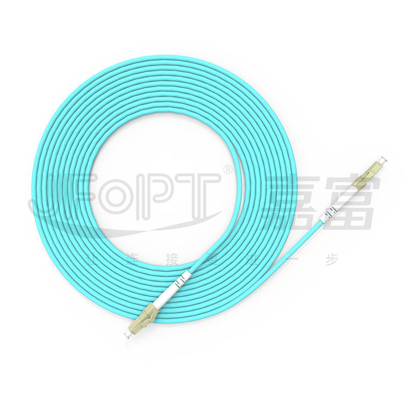 Módulo múltiple 2.0mm LC/APC SX Cordón de parche de fibra óptica para transmisión de datos de alta velocidad