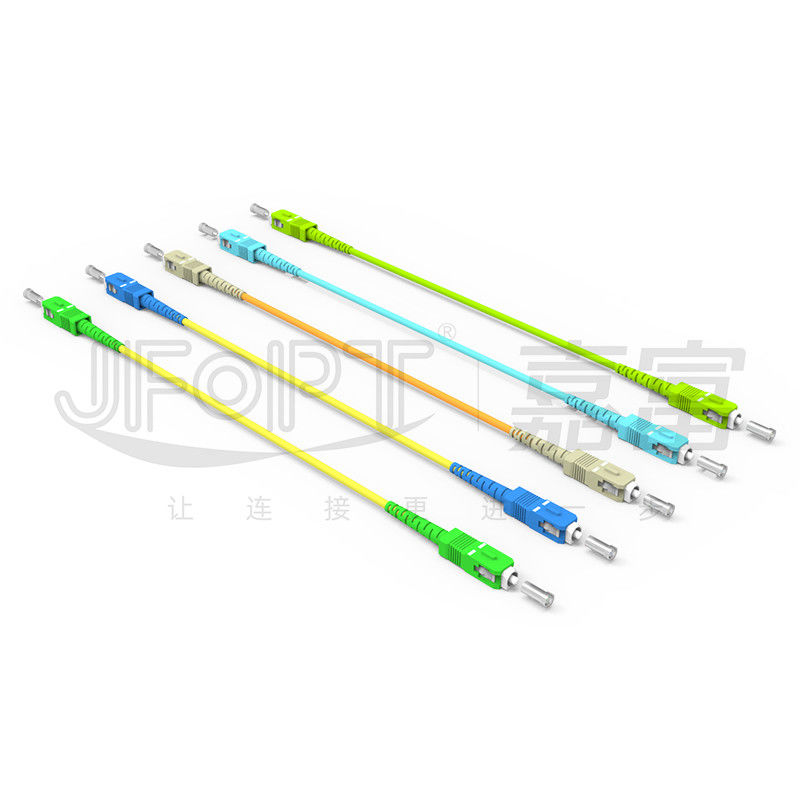 1m LSZH OEM SC-SC/UPC SX OS1/OS2/OM3/OM4 Cordón de parche de fibra óptica con ferrules de cerámica