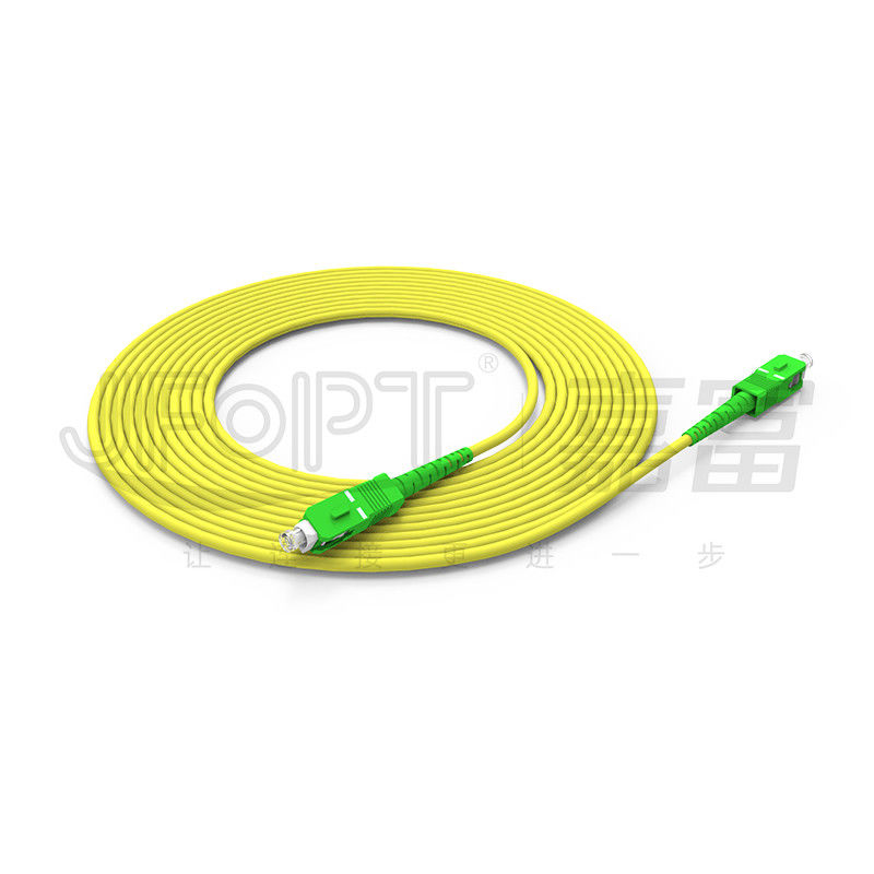1m LSZH OEM SC-SC/UPC SX OS1/OS2/OM3/OM4 Cordón de parche de fibra óptica con ferrules de cerámica