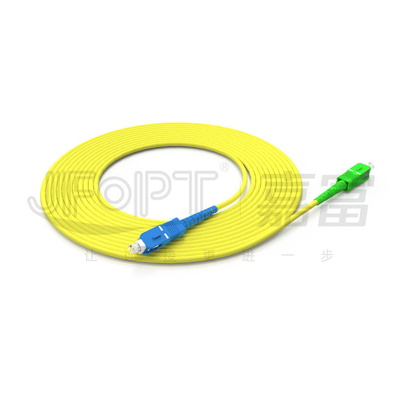 1m LSZH OEM SC-SC/UPC SX OS1/OS2/OM3/OM4 Cordón de parche de fibra óptica con ferrules de cerámica