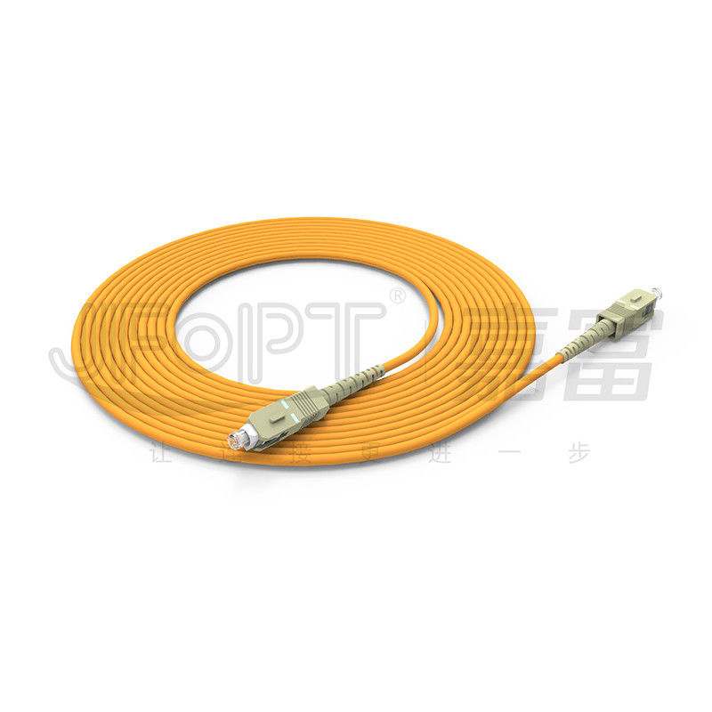 1m LSZH OEM SC-SC/UPC SX OS1/OS2/OM3/OM4 Cordón de parche de fibra óptica con ferrules de cerámica