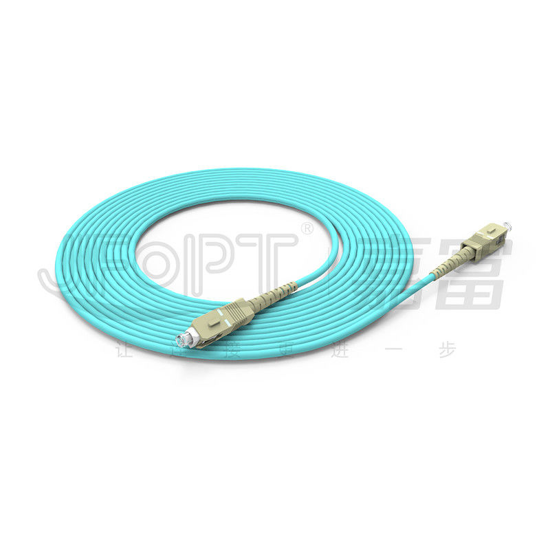 1m LSZH OEM SC-SC/UPC SX OS1/OS2/OM3/OM4 Cordón de parche de fibra óptica con ferrules de cerámica