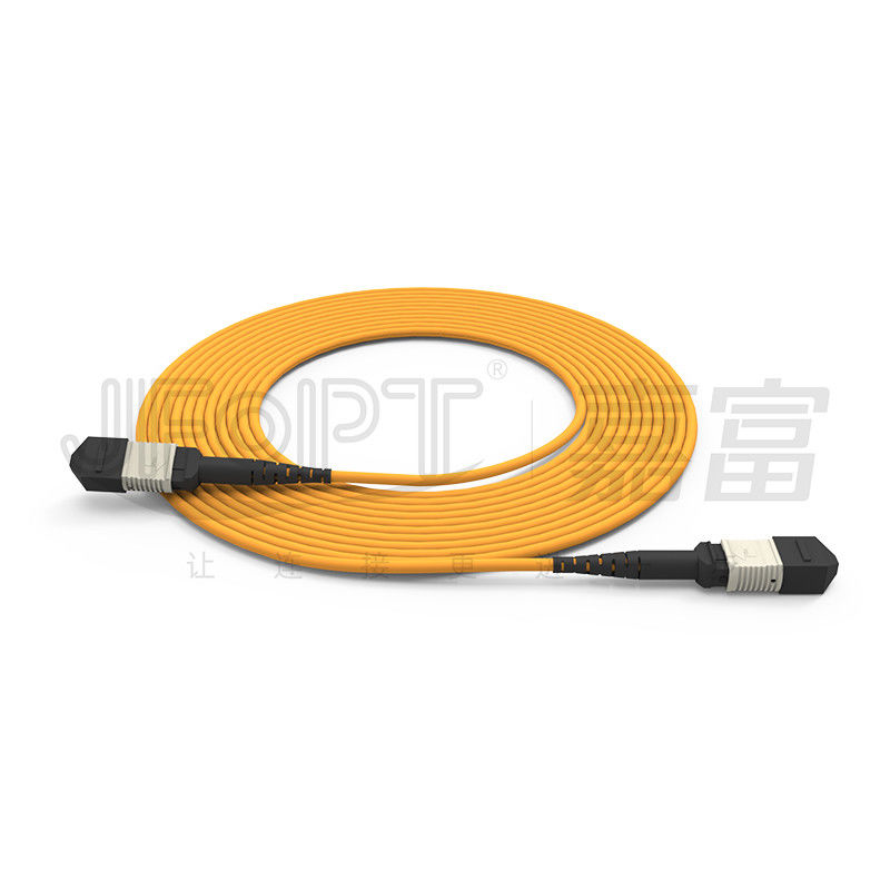 850nm Multimodo de baja pérdida de ferrules MPO cable de tronco de fibra óptica multi-núcleo