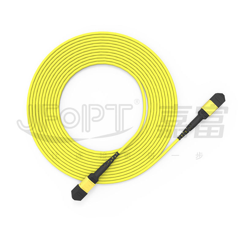 MPO Patch Cord SM 12 núcleos de cable precio de cable óptico de fibra óptica de cable de caída de fibra óptica de interior al aire libre